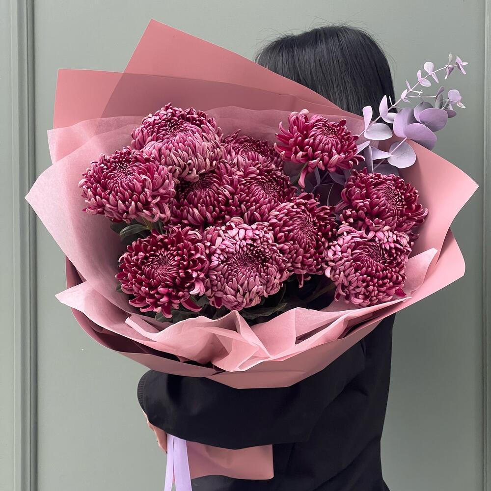 Хризантемы Бигуди